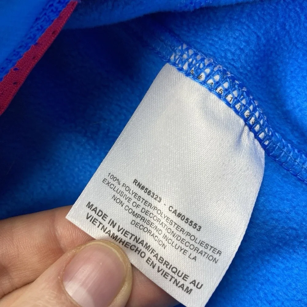 Nike Therma Fit Hoodie Womens XS Blue Pink‎ Long Sleeve